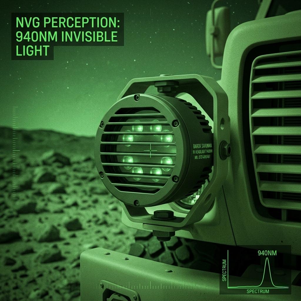 Infrared Headlight ön görünüm