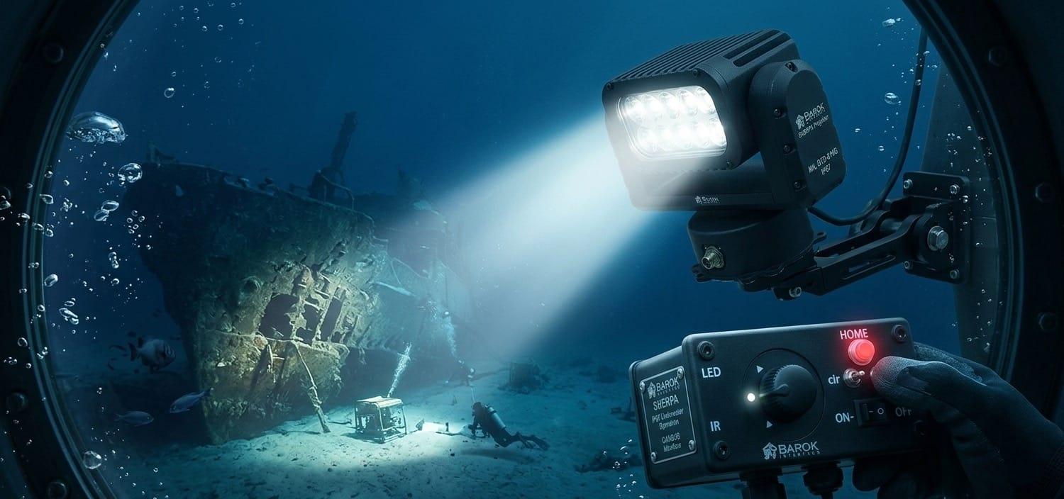 SHERPA Projector tactical lighting scene